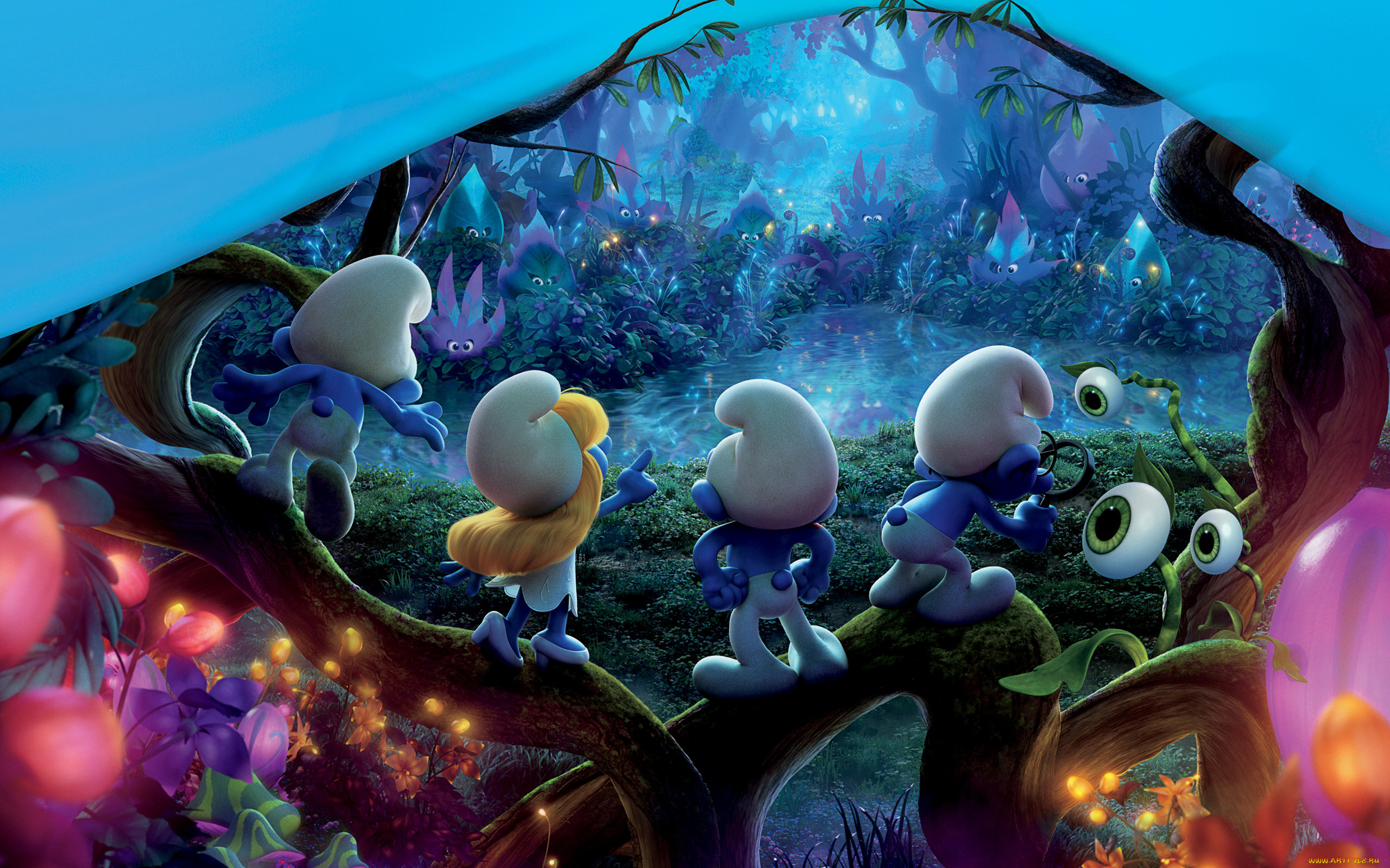 , smurfs,  the lost village, the, lost, village